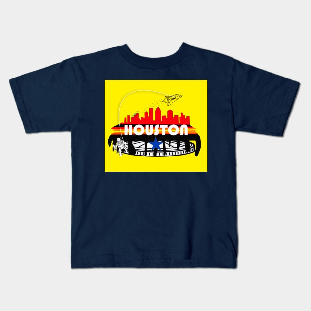 Houston Kids T-Shirt by deerslugstudio